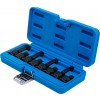 BGS Kraft-Bit-Einsatz-Satz | Antrieb Innenvierkant 12,5 mm (1/2"") | Innenvielzahn (für XZN) M12 - M18 | 8-tlg.