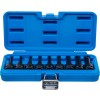 BGS Kraft-Bit-Einsatz-Satz | Antrieb Innenvierkant 12,5 mm (1/2"") | T-Profil (für Torx) T20 - T70 | 9-tlg.