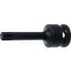 BGS Kraft-Bit-Einsatz | Antrieb Innenvierkant 12,5 mm (1/2"") | Keil-Profil (für RIBE) M9