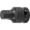 BGS Kraft-Bit-Einsatz | Antrieb Innenvierkant 12,5 mm (1/2"") | Innensechskant 13 mm