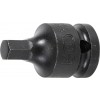 BGS Kraft-Bit-Einsatz | Antrieb Innenvierkant 12,5 mm (1/2"") | Innensechskant 9 mm
