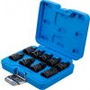 BGS Kraft-Bit-Einsatz-Satz | Antrieb Innenvierkant 12,5 mm (1/2"") | Innensechskant 5 - 19 mm | 9-tlg.