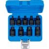 BGS Kraft-Bit-Einsatz-Satz | Antrieb Innenvierkant 12,5 mm (1/2"") | Innensechskant 5 - 19 mm | 9-tlg.