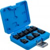 BGS Kraft-Bit-Einsatz-Satz | Antrieb Innenvierkant 12,5 mm (1/2"") | T-Profil (für Torx) T20 - T70 | 9-tlg.