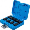 BGS Kraft-Bit-Einsatz-Satz | Antrieb Innenvierkant 12,5 mm (1/2"") | T-Profil (für Torx) T20 - T70 | 9-tlg.