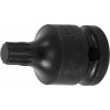 BGS Kraft-Bit-Einsatz | Antrieb Innenvierkant 12,5 mm (1/2"") | Innenvielzahn (für XZN) M10