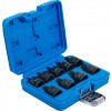 BGS Kraft-Bit-Einsatz-Satz | Antrieb Innenvierkant 12,5 mm (1/2"") | Innenvielzahn (für XZN) M4 - M16 | 9-tlg.