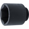 BGS Kraft-Steckschlüssel-Einsatz Sechskant, tief | Antrieb Innenvierkant 25 mm (1"") | SW 105 mm