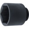 BGS Kraft-Steckschlüssel-Einsatz Sechskant, tief | Antrieb Innenvierkant 25 mm (1"") | SW 110 mm