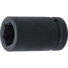 BGS Kraft-Steckschlüssel-Einsatz Sechskant, tief | Antrieb Innenvierkant 25 mm (1"") | SW 32 mm