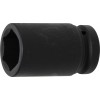 BGS Kraft-Steckschlüssel-Einsatz Sechskant, tief | Antrieb Innenvierkant 25 mm (1"") | SW 38 mm