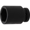 BGS Kraft-Steckschlüssel-Einsatz Sechskant, tief | Antrieb Innenvierkant 25 mm (1"") | SW 46 mm