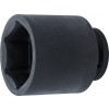 BGS Kraft-Steckschlüssel-Einsatz Sechskant, tief | Antrieb Innenvierkant 25 mm (1"") | SW 90 mm