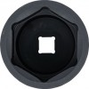 BGS Kraft-Steckschlüssel-Einsatz Sechskant, tief | Antrieb Innenvierkant 25 mm (1"") | SW 90 mm