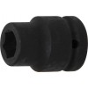 BGS Kraft-Steckschlüssel-Einsatz Sechskant | Antrieb Innenvierkant 20 mm (3/4"") | SW 17 mm