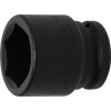 BGS Kraft-Steckschlüssel-Einsatz Sechskant | Antrieb Innenvierkant 20 mm (3/4"") | SW 35 mm