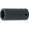 BGS Kraft-Steckschlüssel-Einsatz Sechskant, tief | Antrieb Innenvierkant 20 mm (3/4"") | SW 26 mm