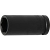 BGS Kraft-Steckschlüssel-Einsatz Sechskant, tief | Antrieb Innenvierkant 20 mm (3/4"") | SW 27 mm