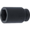 BGS Kraft-Steckschlüssel-Einsatz Sechskant, tief | Antrieb Innenvierkant 20 mm (3/4"") | SW 36 mm