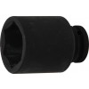 BGS Kraft-Steckschlüssel-Einsatz Sechskant, tief | Antrieb Innenvierkant 20 mm (3/4"") | SW 46 mm