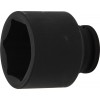 BGS Kraft-Steckschlüssel-Einsatz Sechskant, tief | Antrieb Innenvierkant 20 mm (3/4"") | SW 60 mm