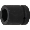 BGS Kraft-Steckschlüssel-Einsatz Sechskant | Antrieb Innenvierkant 25 mm (1"") | SW 30 mm