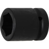 BGS Kraft-Steckschlüssel-Einsatz Sechskant | Antrieb Innenvierkant 25 mm (1"") | SW 33 mm