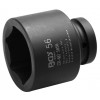 BGS Kraft-Steckschlüssel-Einsatz Sechskant | Antrieb Innenvierkant 25 mm (1"") | SW 56 mm