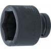 BGS Kraft-Steckschlüssel-Einsatz Sechskant | Antrieb Innenvierkant 25 mm (1"") | SW 60 mm