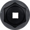 BGS Kraft-Steckschlüssel-Einsatz Sechskant | Antrieb Innenvierkant 25 mm (1"") | SW 90 mm