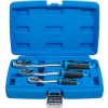 BGS Umschaltknarren-Satz | feinverzahnt | Abtrieb Außenvierkant 6,3 mm (1/4"") - 10 mm (3/8"") - 12,5 mm (1/2"") | 3-tlg.