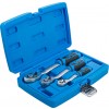 BGS Umschaltknarren-Satz | feinverzahnt | Abtrieb Außenvierkant 6,3 mm (1/4"") - 10 mm (3/8"") - 12,5 mm (1/2"") | 3-tlg.