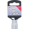 BGS Steckschlüssel-Einsatz E-Profil | Antrieb Innenvierkant 10 mm (3/8"") | SW E16