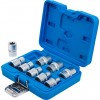 BGS Steckschlüssel-Einsatz-Satz E-Profil | Antrieb Innenvierkant 12,5 mm (1/2"") | SW E10 - E24 | 9-tlg.