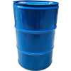 Leeres 60l Liter Blechfass Stahlfass Leergebinde Tonne Fass NEU und Unbenutzt in Farbe BLAU