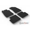 Original Gledring Passform Fußmatten Gummimatten 4 Tlg.+Fixing - MG MG ZS SUV (nicht für Hybrid) 06.2017-> (Automatik)