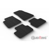 Original Gledring Passform Fußmatten Gummimatten 4 Tlg.+Fixing - POLESTAR 2 HB 03.2020-> Elektro