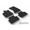 Original Gledring Passform Fußmatten Gummimatten 4 Tlg.+Fixing - PORSCHE Macan SUV 10.2014-> (Automatik)