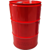 Leeres 60l Liter Blechfass Stahlfass Leergebinde Tonne Fass NEU und Unbenutzt in Farbe ROT