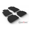 Original Gledring Passform Fußmatten Gummimatten 4 Tlg.+Fixing - SUBARU Forester 01.2019->