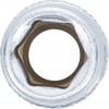 BGS Steckschlüssel-Einsatz Sechskant | Antrieb Innenvierkant 6,3 mm (1/4"") | SW 7 mm