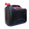 Benzinkanister 20 Liter - UN-geprüft 1000 gramm schwarz/rot mit Ausgießer