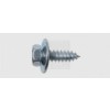 Sechskantblechschraube mit Scheibe 5,5 x 13, verzinkt, DIN 6901 5Stk.