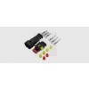 Superseal Steckverbinder-Set 2-polig, 2 x 1,5 mm², DIN 40050-9