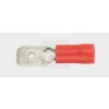 Flachsteckzunge 6,3/0,5-1,5mm², rot 5Stk.