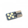 LIMOX LED Glassockel W5W W2,1x9,5d 10x 2835 SMD Weiß T10 Canbus