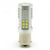 LED Metalsockel P21W Ba15s 30x3030 SMD Weiß 100 % Canbus Inside