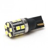 LED Glassockel 100% Canbus T10 W5W W2,1x9,5d 15x 3030 SMD Weiß