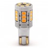 WY16W W2,1x9,5d T15 LED Glassockel 24x 2835 SMD Orange Canbus