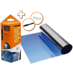 Foliatec Sunvisor Reflex Blendstreifen, blau, 20 x 150 cm